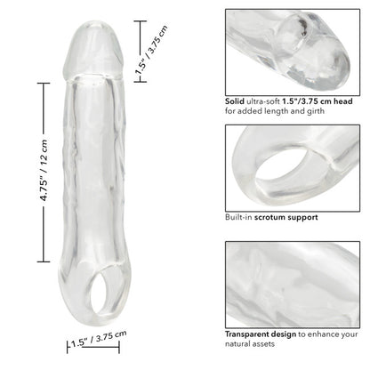 CalExotics Performance Maxx Clear Extension 6.5 Inch