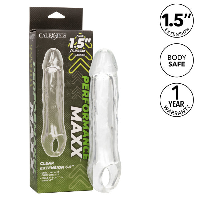 CalExotics Performance Maxx Clear Extension 6.5 Inch