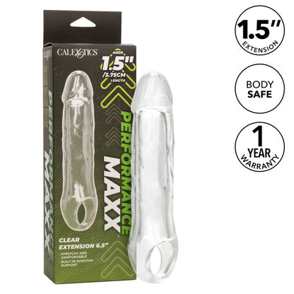 CalExotics Performance Maxx Clear Extension 6.5 Inch