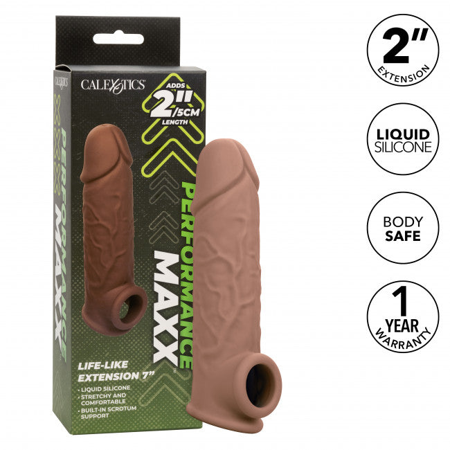 CalExotics Performance Maxx Life-Like Extension 7" Brown