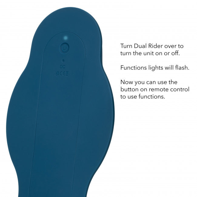 CalExotics Dual Rider Remote Control Bump and Grind Blue