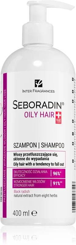 Seboradin Oily Hair shampoo against dandruff and hair loss