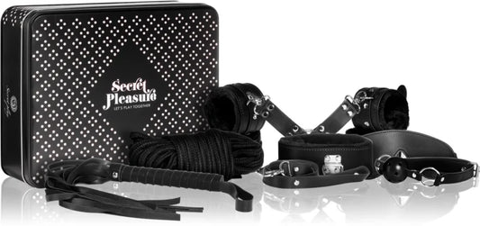 Secret play Secret Bondage Black 8 pcs Set