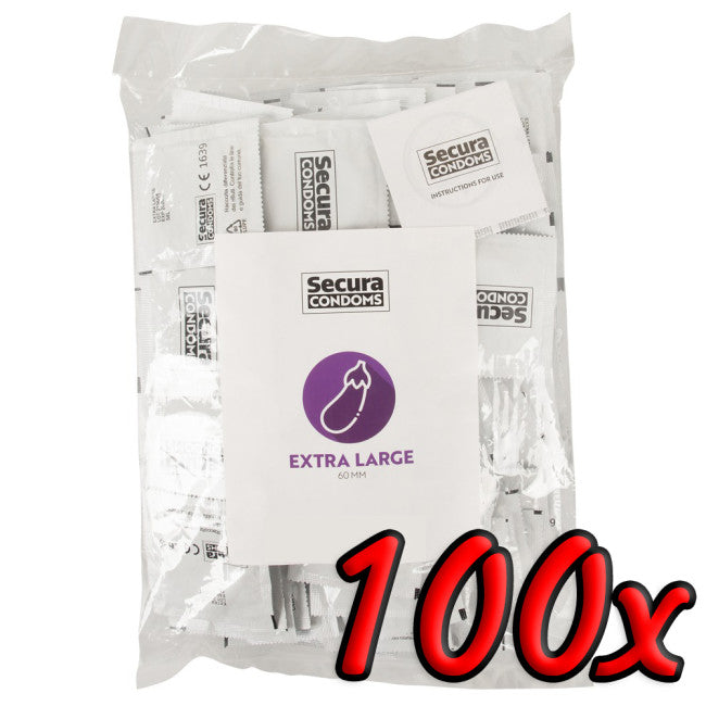 Secura Kondome Extra Large Condoms 60 mm