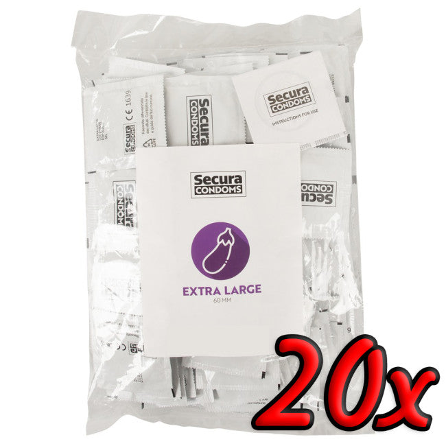 Secura Kondome Extra Large Condoms 60 mm