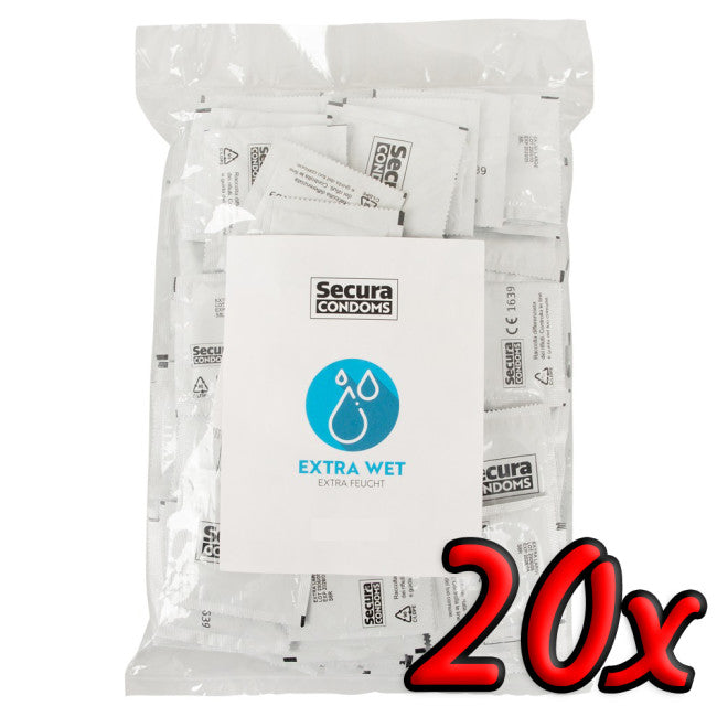 Secura Kondome Extra Wet Condoms