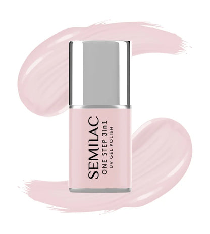 Semilac One Step Hybrid 3in1 shade S254 Rose Beige 7 ml