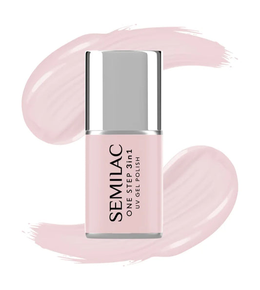 Semilac One Step Hybrid 3in1 shade S254 Rose Beige 7 ml