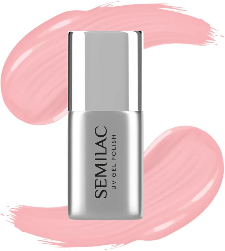 Semilac UV Hybrid BB Base base coat for gel nails shade Rose 7 ml