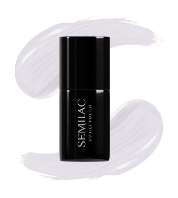 Semilac UV Hybrid Closer Again gel nail polish shade 384 Lavender Flowers 7 ml