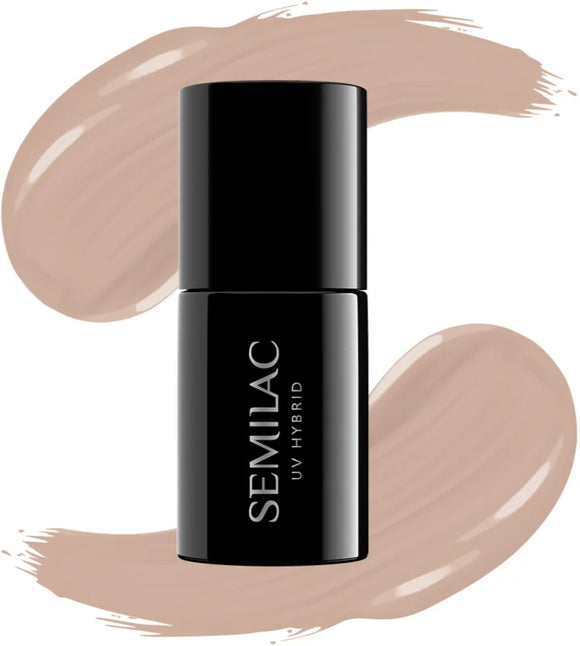 Semilac UV Hybrid Endless Summer gel nail polish shade 369 Sunkissed Tan 7 ml