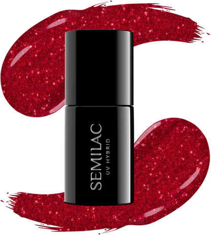 Semilac UV Hybrid Hottie gel nail polish shade 026 My Love 7 ml