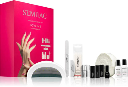 Semilac UV Hybrid Manicure Set Love Me