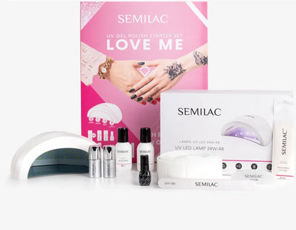 Semilac UV Hybrid Manicure Set Love Me