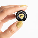 Semilac UV Hybrid Sea Queen gel nail polish shade 244 Sunbaked Yellow 7 ml