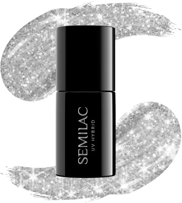 Semilac UV Hybrid Sweets & Love gel nail polish shade 144 Diamond Ring 7 ml