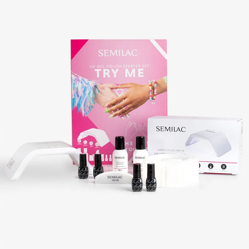 Semilac UV Hybrid Manicure Set Try Me