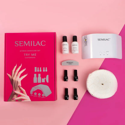 Semilac UV Hybrid Manicure Set Try Me