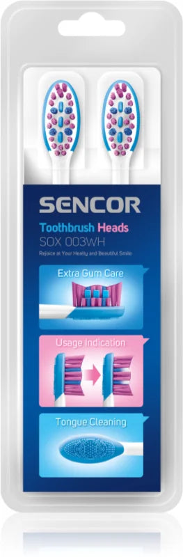Sencor SOX 003WH replacement toothbrush head 2pcs