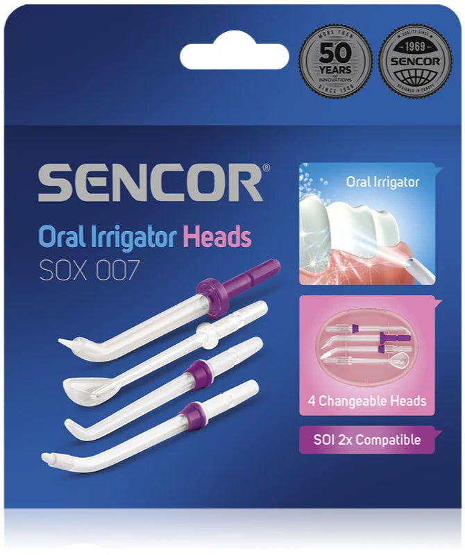 Sencor SOX 007 Oral Irrigator Heads 4 pcs