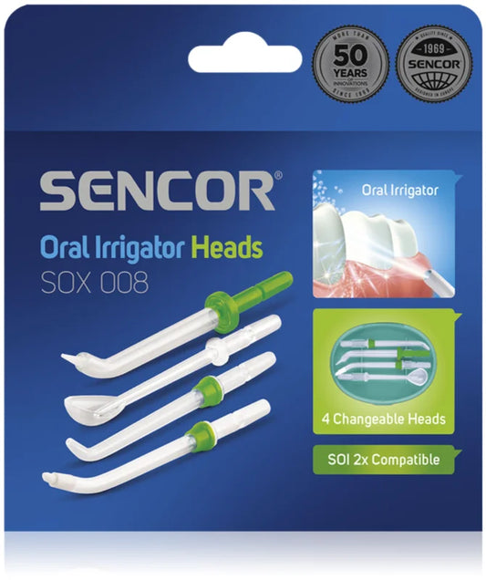 Sencor SOX 008 Oral Irrigator Heads 4 pcs