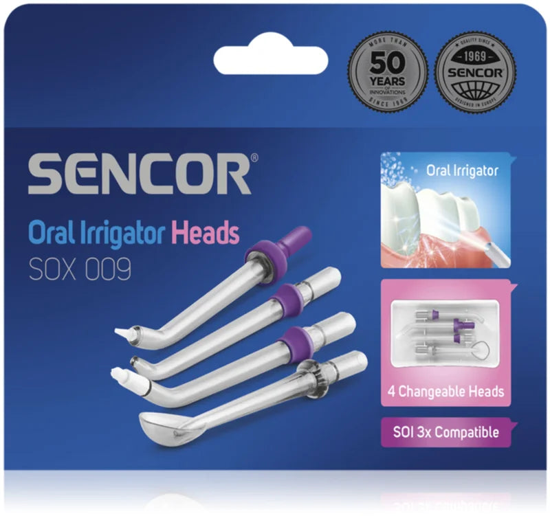 Sencor SOX 009 Oral Irrigator Heads 4 pcs