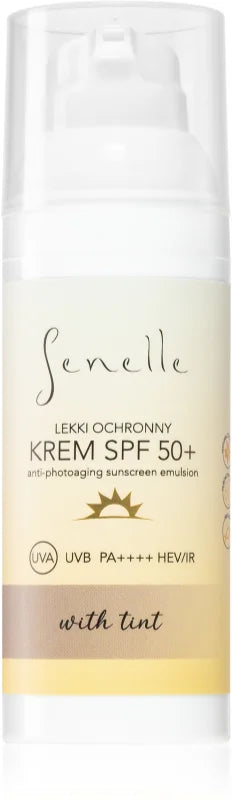 Senelle Cosmetics Light Protective Cream With Tint SPF 50+; 50 ml