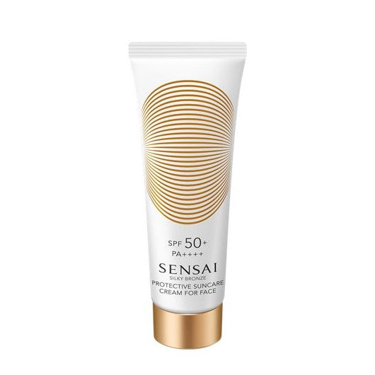 Sensai SPF 50+ Silky Bronze Protective Suncare Cream For Face 50 ml