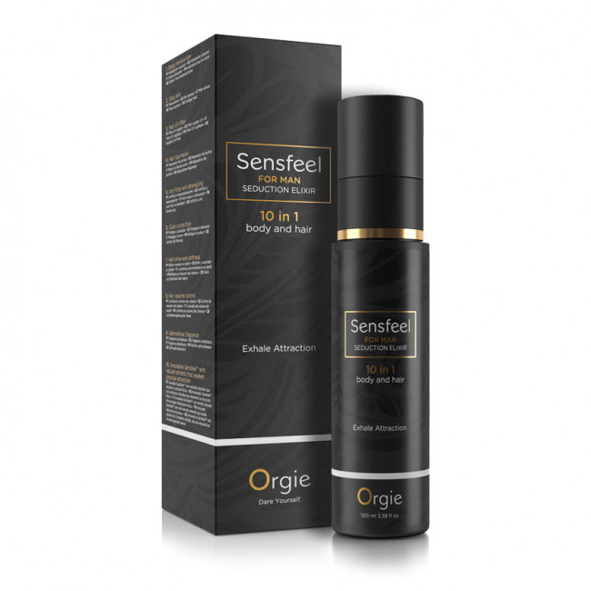 Orgie Sensfeel Seduction Elixir for Man 10-in-1; 100ml