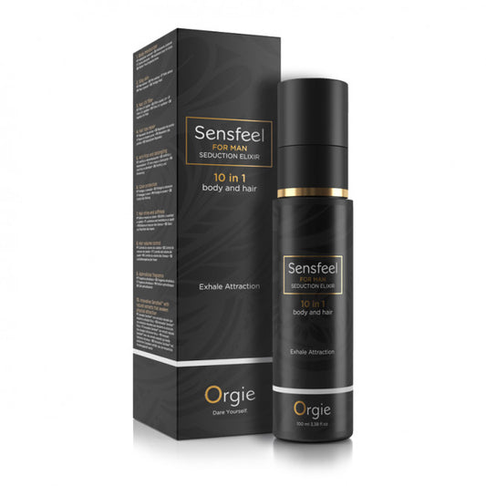 Orgie Sensfeel Seduction Elixir for Man 10-in-1; 100ml