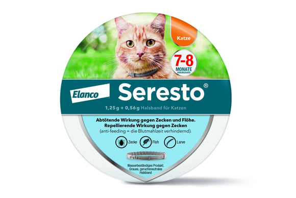 SERESTO COLLAR FOR CATS 1.25G + 0.56G