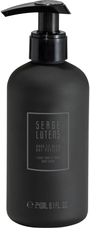 Serge Lutens Matin Lutens Dans le bleu qui pétille perfumed body lotion 240 ml