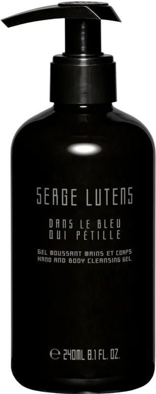 Serge Lutens Matin Lutens Dans le bleu qui pétille perfumed body lotion 240 ml