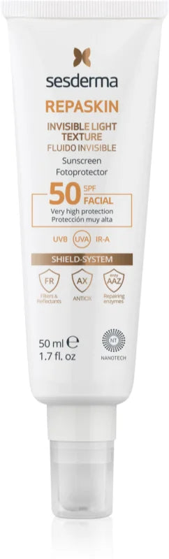 Sesderma Repaskin protective fluid SPF 50+; 50 ml
