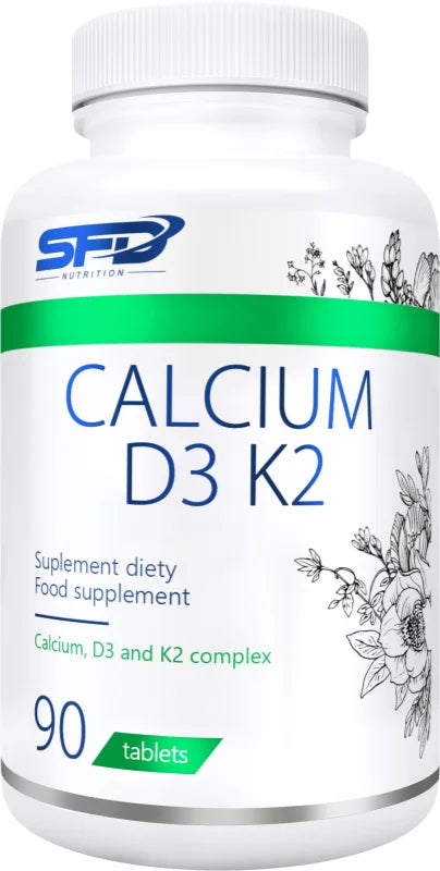 SFD Nutrition Calcium D3 K2 - 90 tablets
