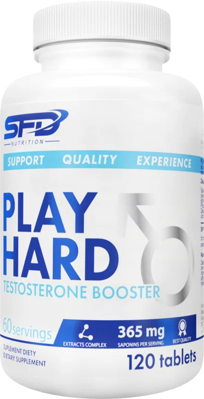 SFD Nutrition Play Hard Testosterone Booster 120 tablets