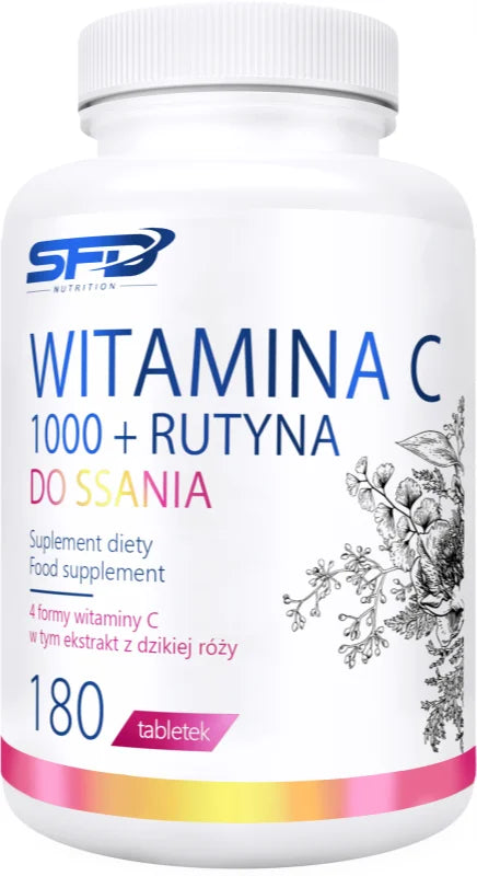 SFD Nutrition Vitamin C 1000 + Rutin 180 tablets