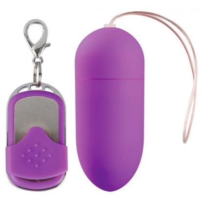 Shots Toys 10 Speed Remote Vibrating Egg Big Purple