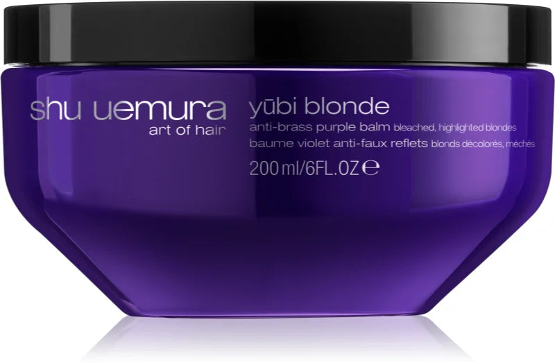 Shu Uemura Yūbi Blonde Anti-brass purple balm 200 ml