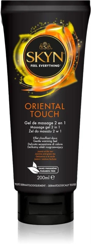 SKYN 2in1 Oriental Touch massage and lubrication gel 200 ml