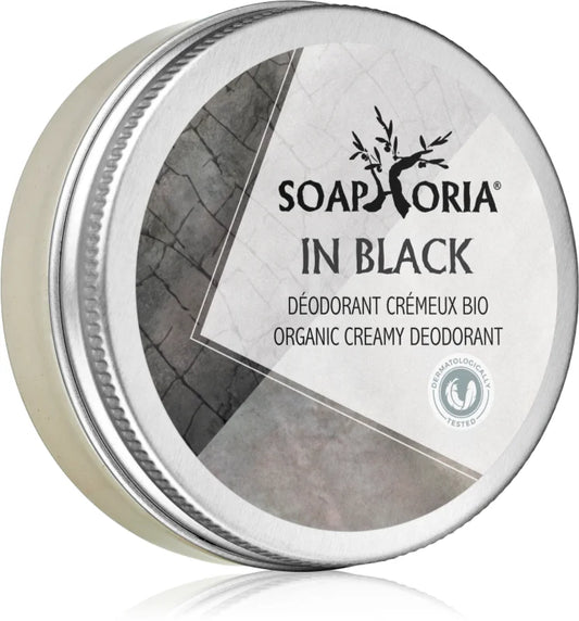 Soaphoria In Black organic cream deodorant 50 ml
