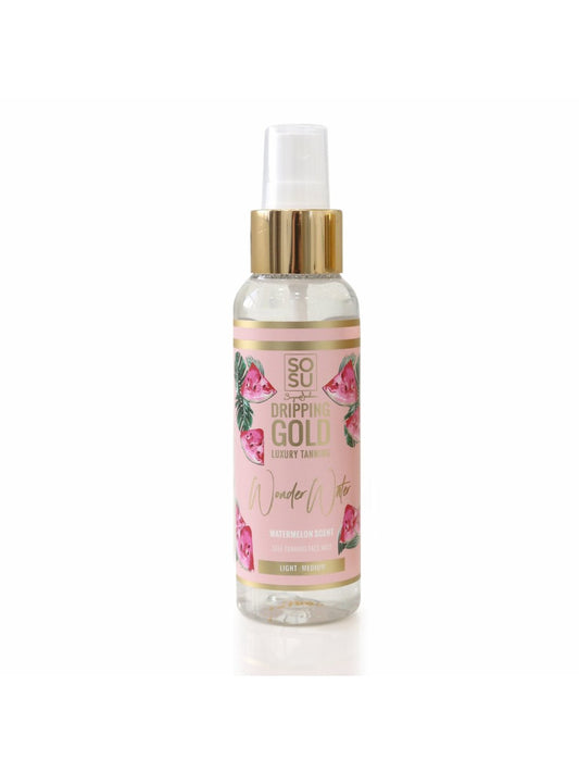 Dripping Gold Wonder Water Light/Medium 100 ml Self-tanning face mist Watermelon