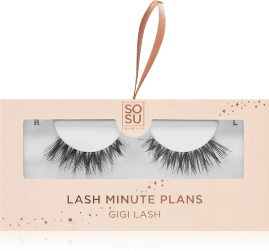 SOSU Cosmetics Lash Minute Plans eyelashes Gigi (with glue)