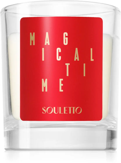 Soulette Magical Time Apple & Cinnamon scented candle 65 g
