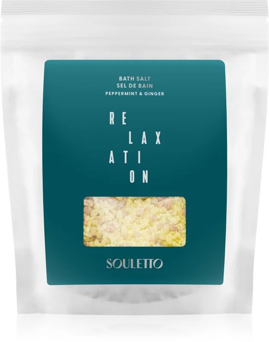 Souletto Peppermint & Ginger Bath Salt 500 g