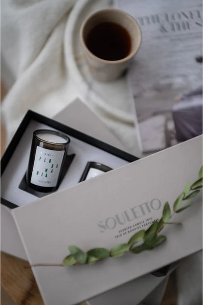 Souletto Scented Candle Trio gift set