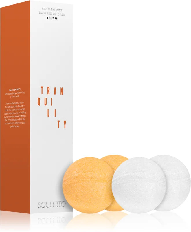 Souletto Tranquility Bath Bombs 4x170g