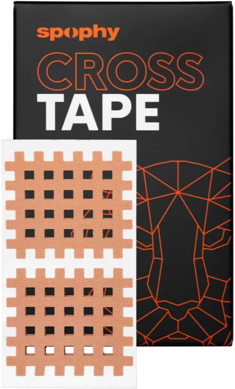 Spophy Grid Cross Tape 5.2 x 4.4 cm - 40 pcs