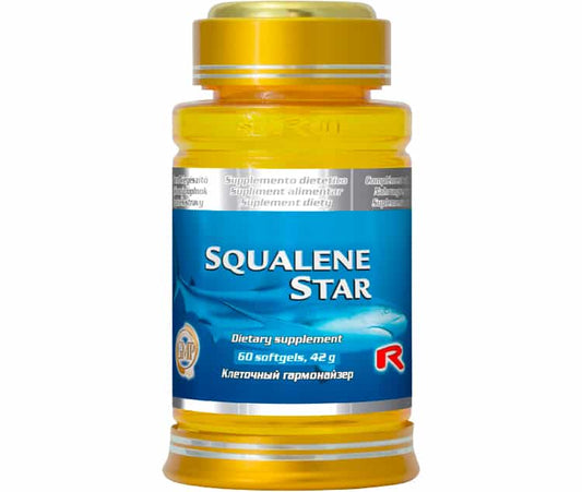 SQUALENE STAR (formerly SHARK LIVER OIL), 60 capsules