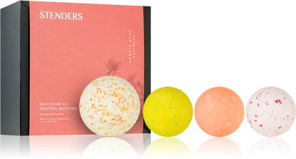 STANDER Fruitful Bathtime! bath bomb set 4x120 g